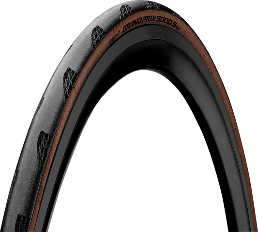 Pneu CONTINENTAL GRAND PRIX 5000 S TR 650b Tubeless Ready Castanho