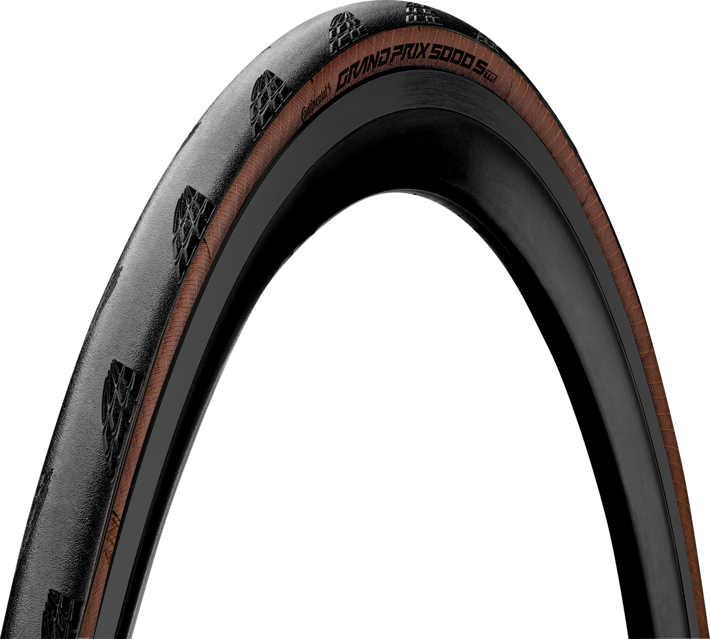 Pneu CONTINENTAL GRAND PRIX 5000 S TR 650x32b Tubeless Ready Preto/Castanho