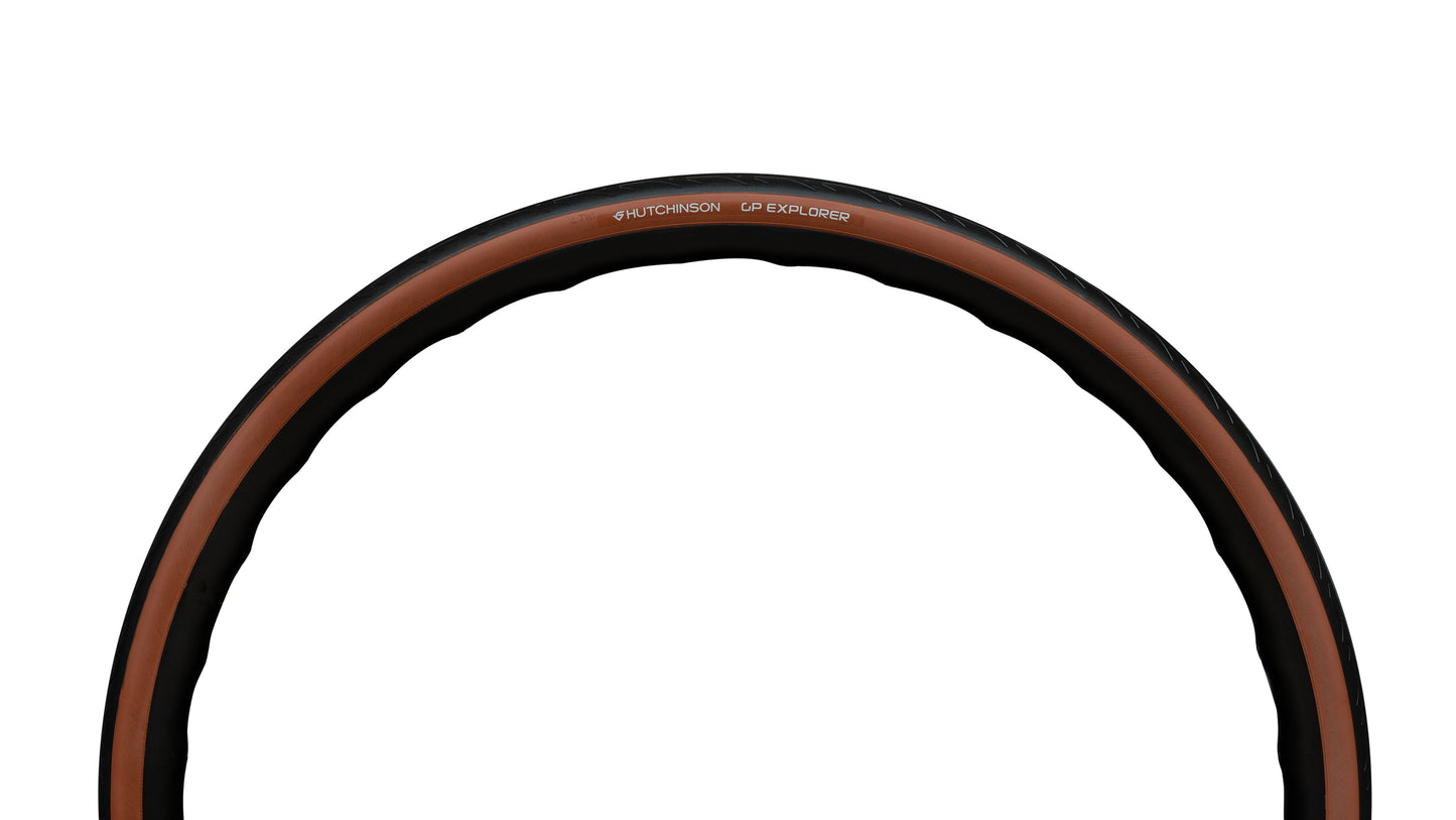 Pneu HUTCHINSON GP EXPLORER 700c TubeType Castanho