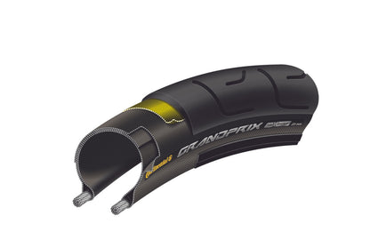 Pneu CONTINENTAL GRAND PRIX 700c TubeType Preto Dianteiro 2025