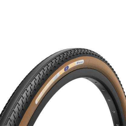 Pneu PANARACER GRAVELKING ZX TLR Tubeless Ready Castanho