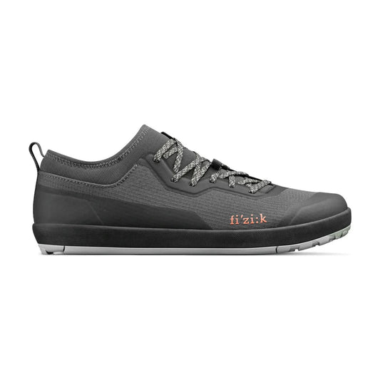 Sapatos de BTT FIZIK VERSOR 2 FLAT cinzentos/pretos