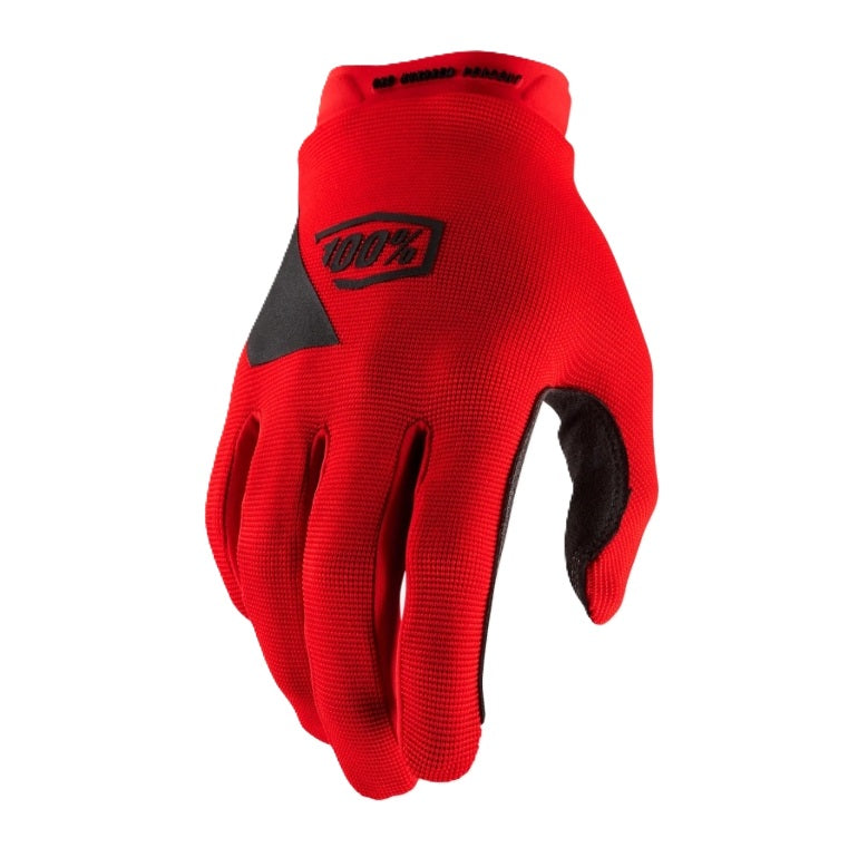 Luvas 100% RIDECAMP Júnior Vermelhas