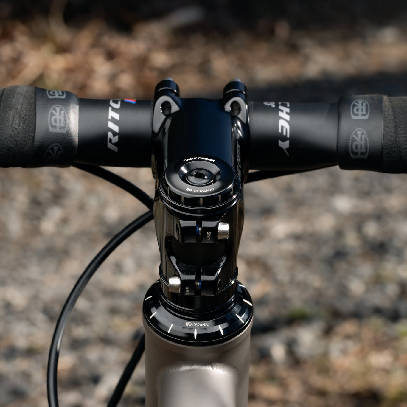 CANE CREEK 110 Ceramic Tapered Headset, 1 1/8"-1.5", IS41/28.6/H9 | IS52/40, preto/prata