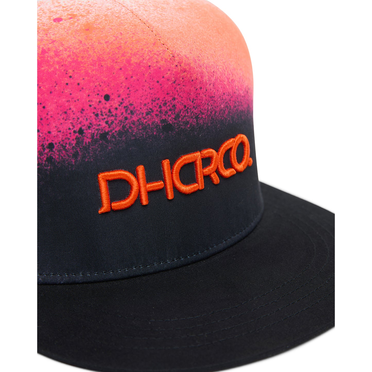 Boné DHARCO FLAT BRIM TRUCKER BLACK SNAKE Preto/Púrpura