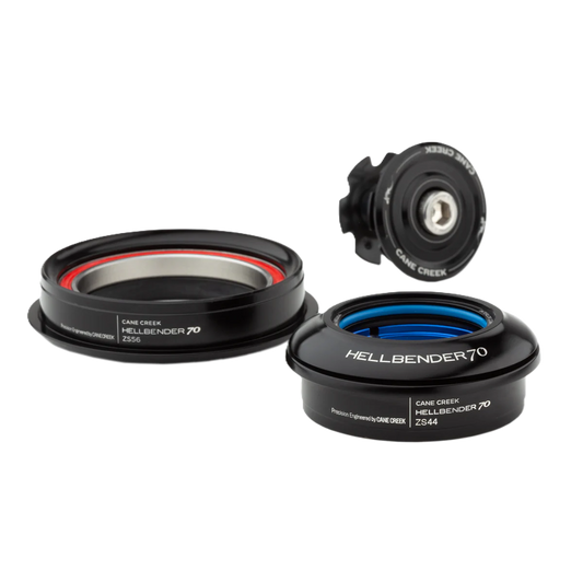 CANE CREEK HELLBLENDER 70 1"1/8 ZS44/ZS56 Semi-Integrated Headset Preto