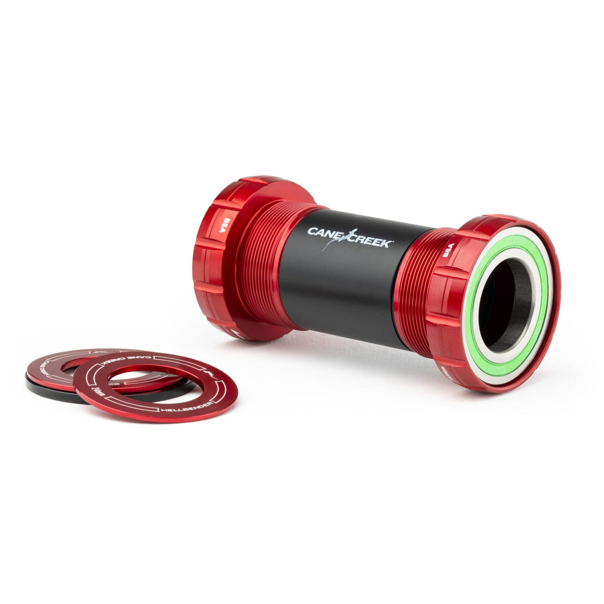 Movimento pedaleiro CANE CREEK HELLBENDER 70 - BSA30 eixo de 24 mm vermelho