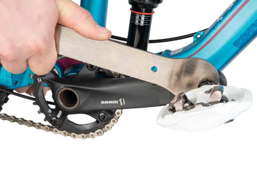 Park Tool HCW-16.3 a instalar um pedal de plataforma de 15 mm