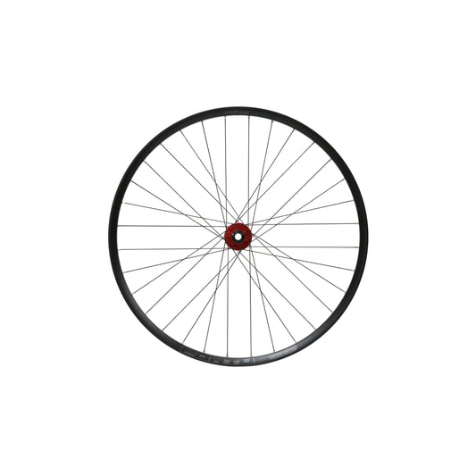 Roda dianteira HOPE Fortus 26 W de 26 polegadas, cubo Pro 5 vermelho