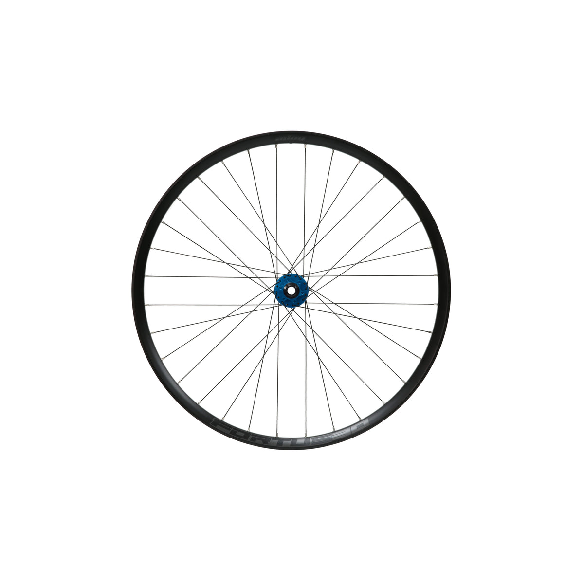 Roda dianteira HOPE Fortus 30 W de 26 polegadas, cubo Pro 5 azul