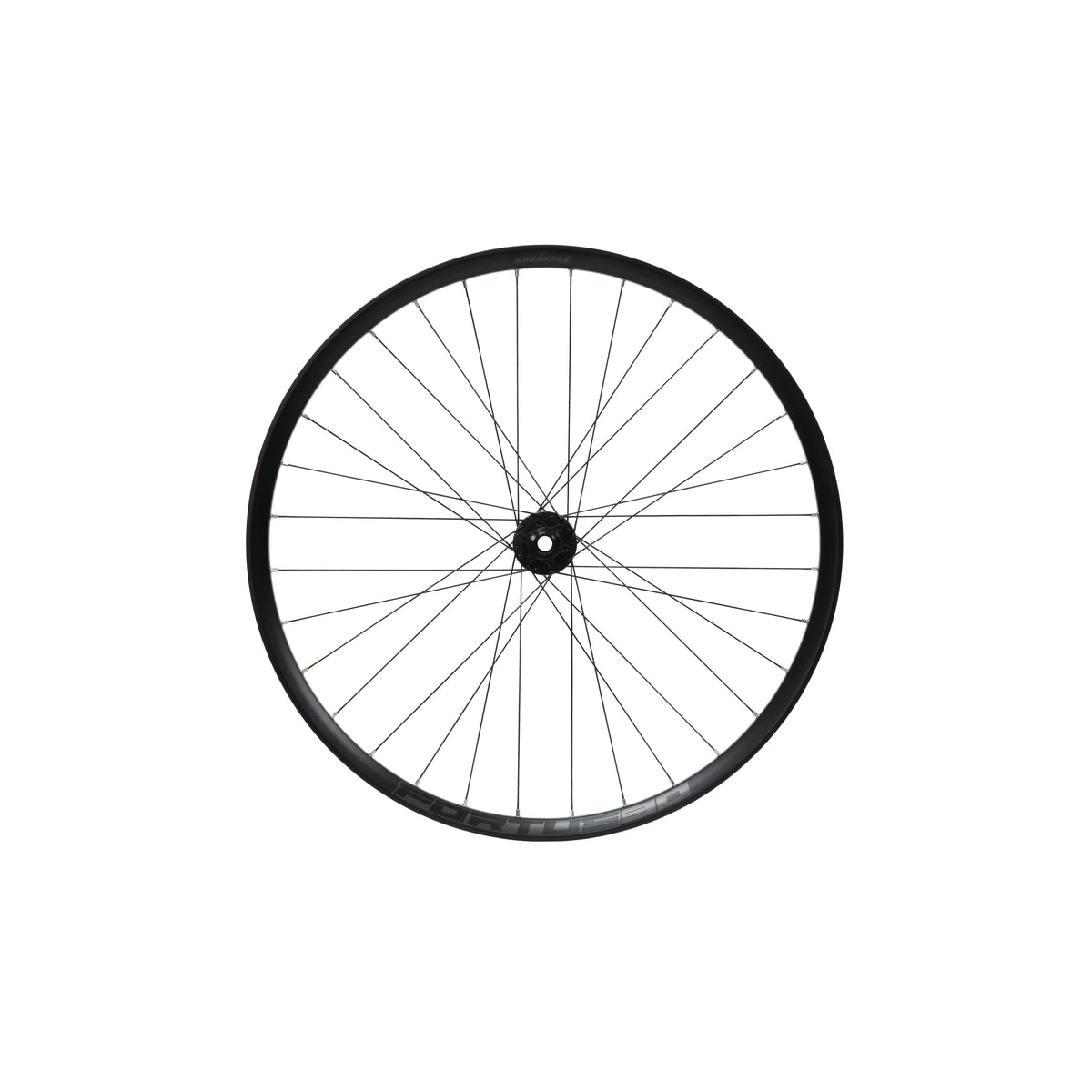 Roda dianteira HOPE Fortus 30 W de 26 polegadas, cubo Pro 5 preto