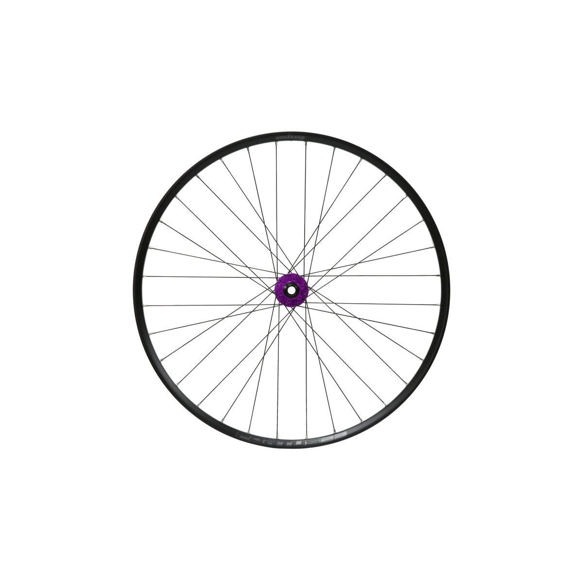 Roda dianteira HOPE Fortus 23 W de 27.5 polegadas, cubo Pro 5 roxo