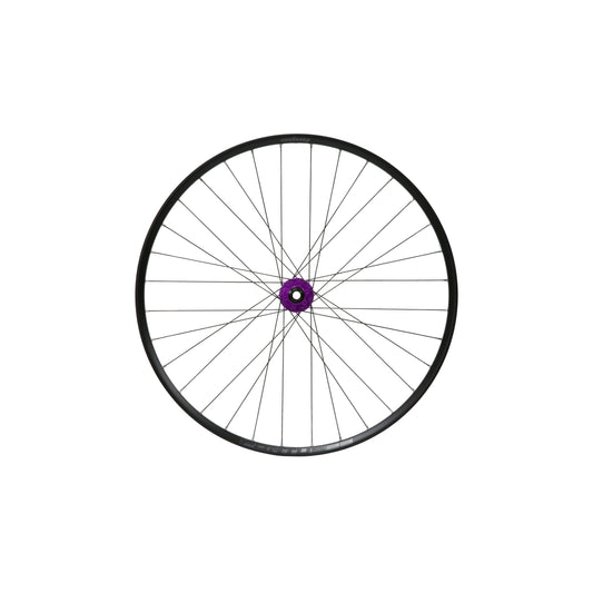 Roda dianteira HOPE Fortus 23 W de 27.5 polegadas, cubo Pro 5 roxo