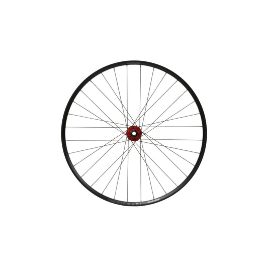 Roda dianteira HOPE Fortus 23 W de 27.5 polegadas, cubo Pro 5 vermelho