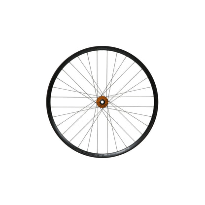 Roda dianteira HOPE Fortus 30 W de 27,5 polegadas, cubo Pro 5 laranja