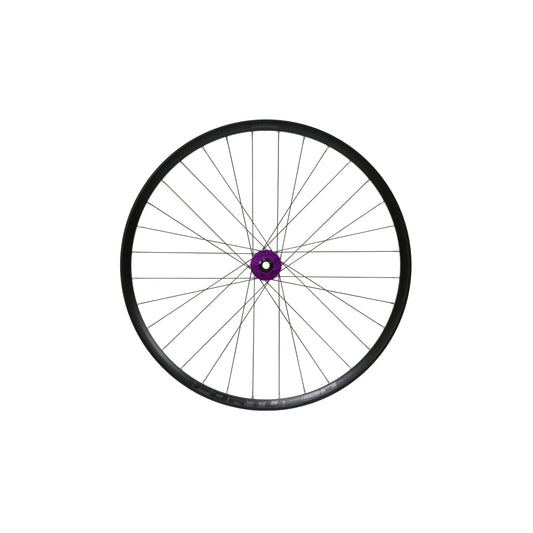 Roda dianteira HOPE Fortus 30 W de 27,5 polegadas, cubo Pro 5 roxo