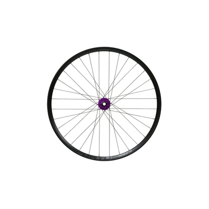 Roda dianteira HOPE Fortus 30 W de 27,5 polegadas, cubo Pro 5 roxo