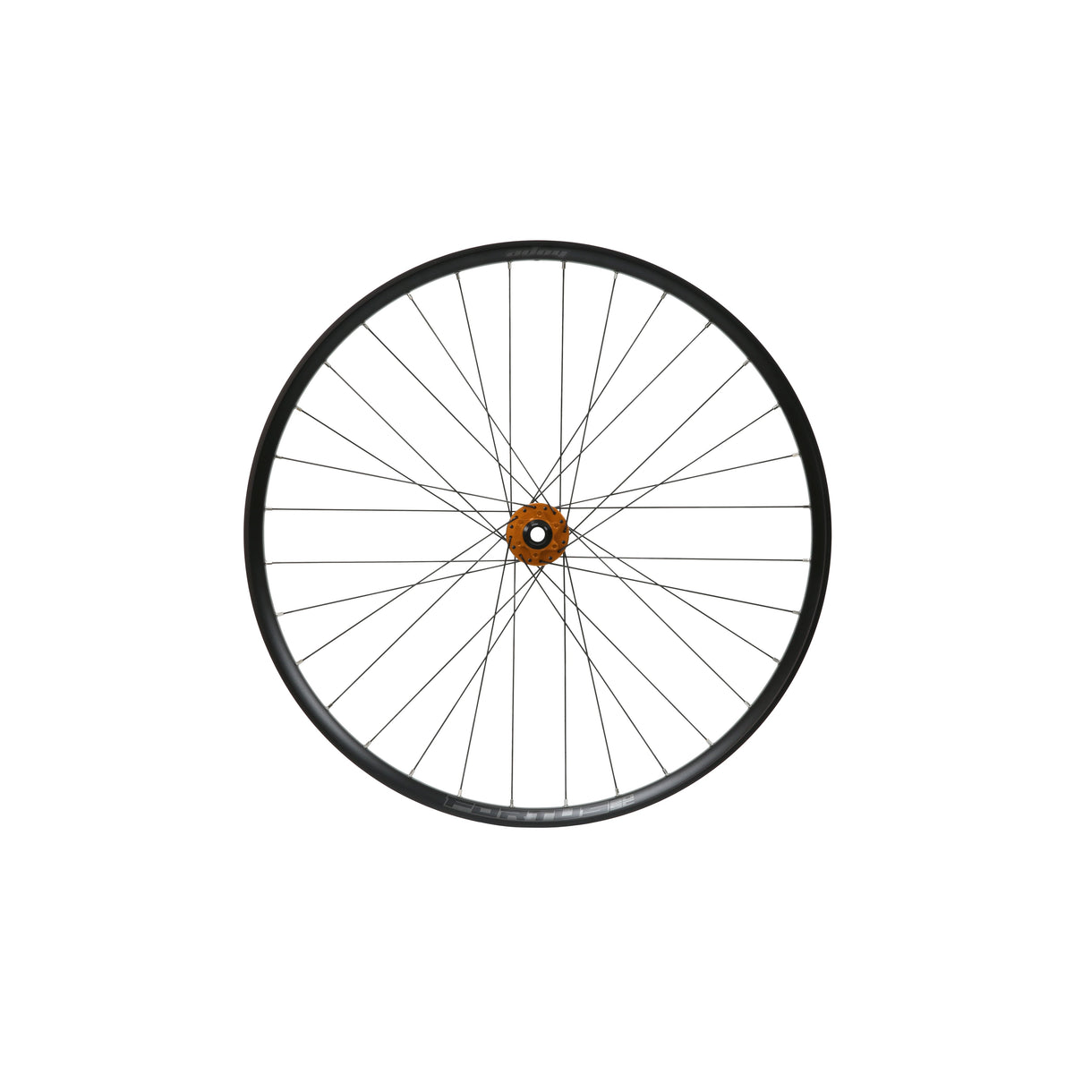 Roda dianteira HOPE Fortus 30 W SC de 27,5 polegadas, cubo Pro 5 laranja