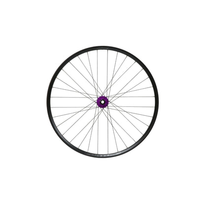 Roda dianteira HOPE Fortus 30 W SC de 27,5 polegadas, cubo Pro 5 roxo
