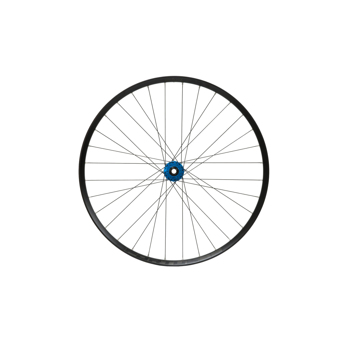 Roda dianteira HOPE Fortus 35 W de 27,5 polegadas, cubo Pro 5 azul