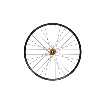 Roda dianteira HOPE Fortus 35 W de 27,5 polegadas, cubo Pro 5 laranja