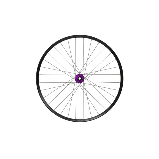 Roda dianteira HOPE Fortus 35 W de 27,5 polegadas, cubo Pro 5 violeta