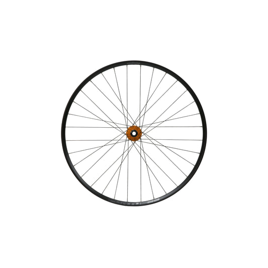 Roda dianteira HOPE Fortus 23 W de 29 polegadas, cubo Pro 5 laranja