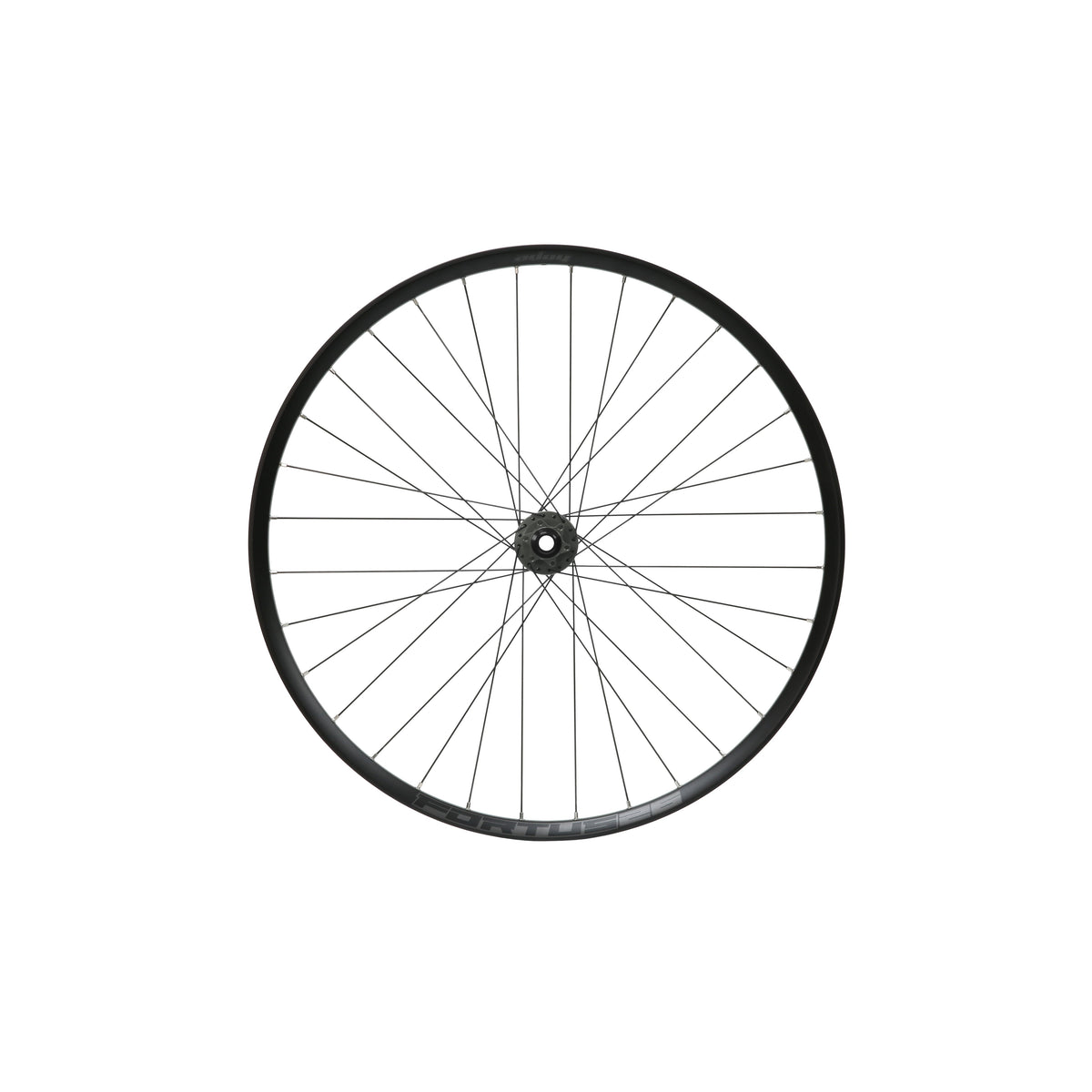 Roda dianteira HOPE Fortus 26 W de 29 polegadas, cubo Pro 5 cinzento-fumo