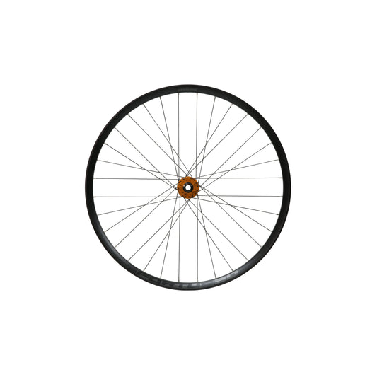 Roda dianteira HOPE Fortus 30 W de 29 polegadas, cubo Pro 5 laranja