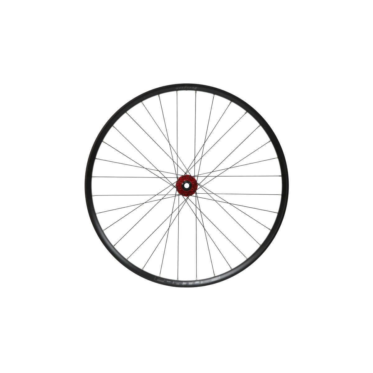 Roda dianteira HOPE Fortus 30 W SC de 29 polegadas, cubo Pro 5 vermelho