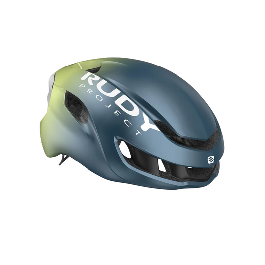 Capacete de estrada RUDY PROJECT NYTRON Azul/verde mate