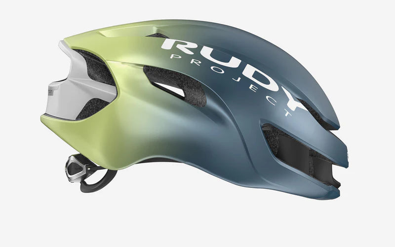 Capacete de estrada RUDY PROJECT NYTRON Azul/verde mate