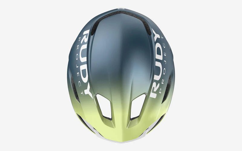 Capacete de estrada RUDY PROJECT NYTRON Azul/verde mate