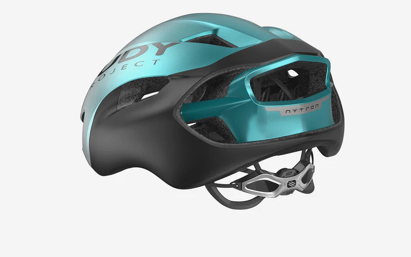 Capacete de estrada RUDY PROJECT NYTRON Esmeralda/Branco mate