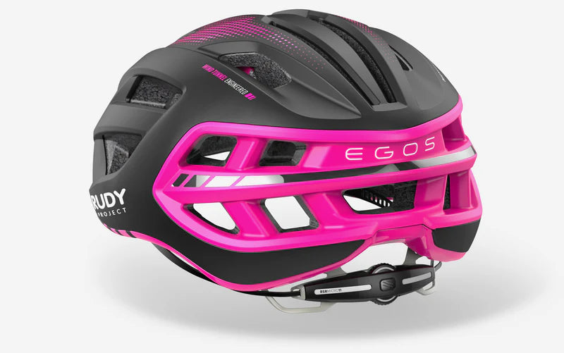 Capacete de estrada RUDY PROJECT EGOS Preto/Rosa