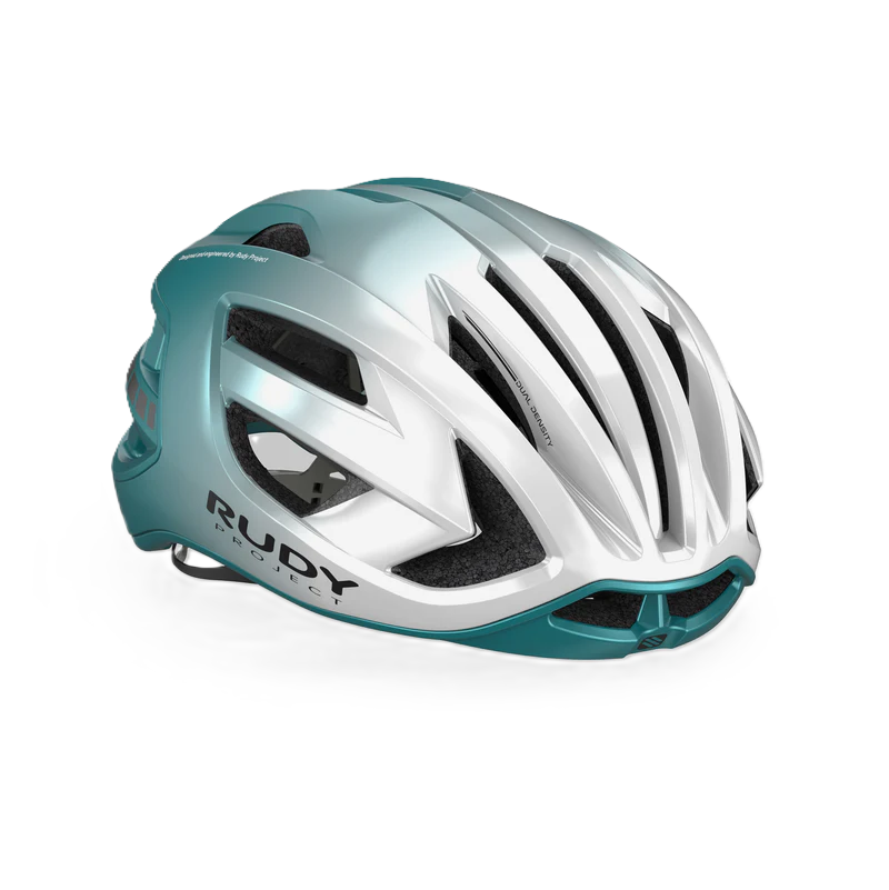 Capacete de estrada RUDY PROJECT EGOS Esmeralda/Branco