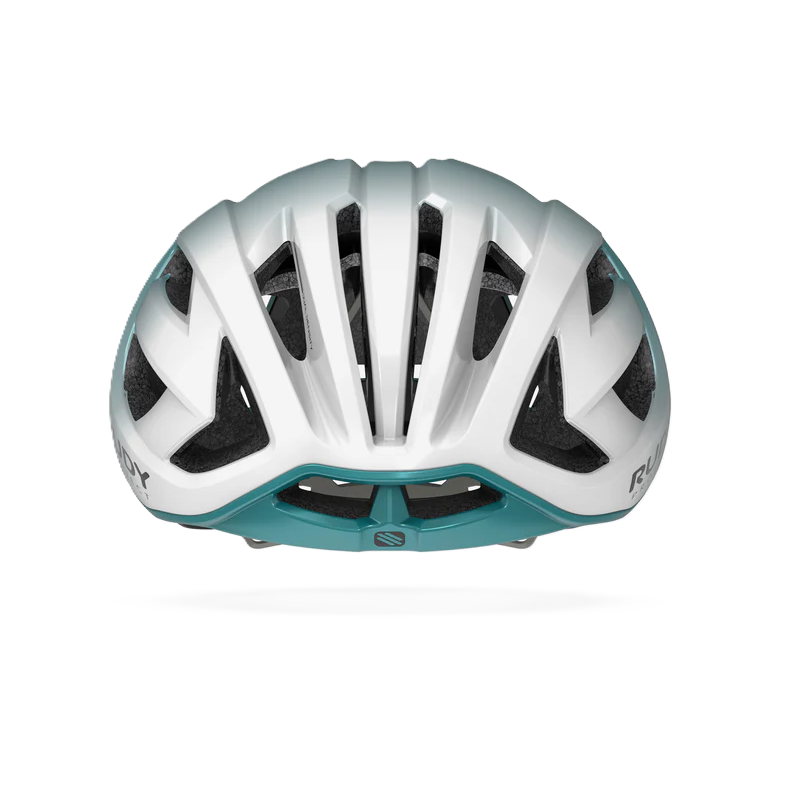 Capacete de estrada RUDY PROJECT EGOS Esmeralda/Branco