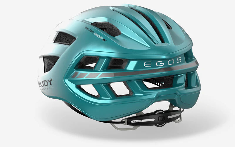 Capacete de estrada RUDY PROJECT EGOS Esmeralda/Branco