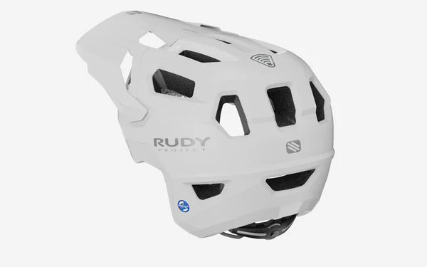 Capacete de BTT RUDY PROJECT TERRAFORM Branco mate
