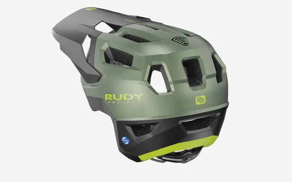 Capacete de BTT RUDY PROJECT TERRAFORM Verde/Preto