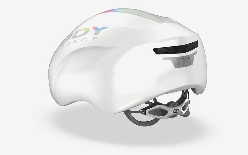 Capacete de estrada RUDY PROJECT NYTRON PRO Branco Fosco Iridescente