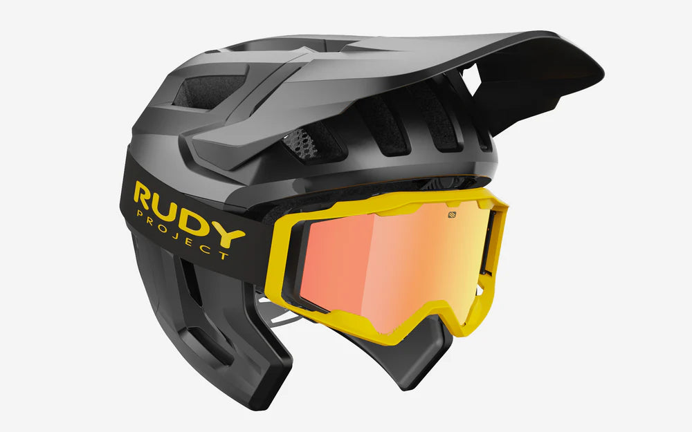 Capacete de BTT RUDY PROJECT TERRAFORM PRO Preto/Cinza