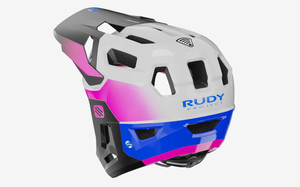 Capacete de BTT RUDY PROJECT TERRAFORM PRO Branco/Rosa