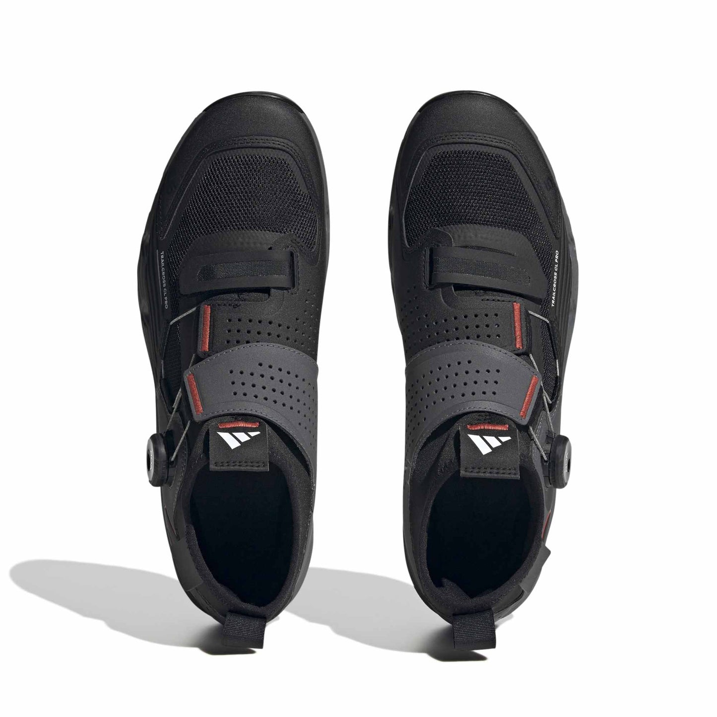 FIVE TEN TRAILCROSS PRO CLIP-IN Sapatos MTB Cinzento/Preto/Vermelho