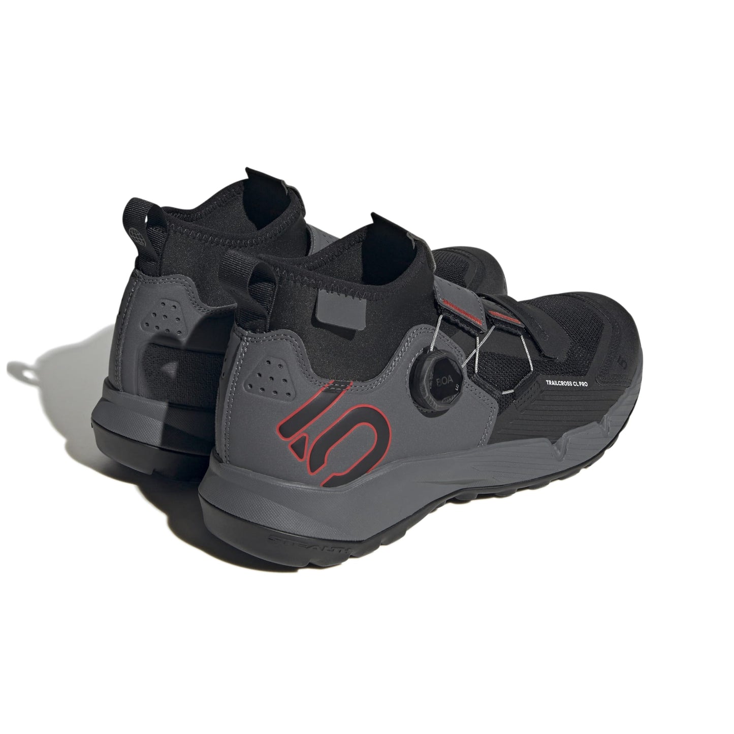 FIVE TEN TRAILCROSS PRO CLIP-IN Sapatos MTB Cinzento/Preto/Vermelho