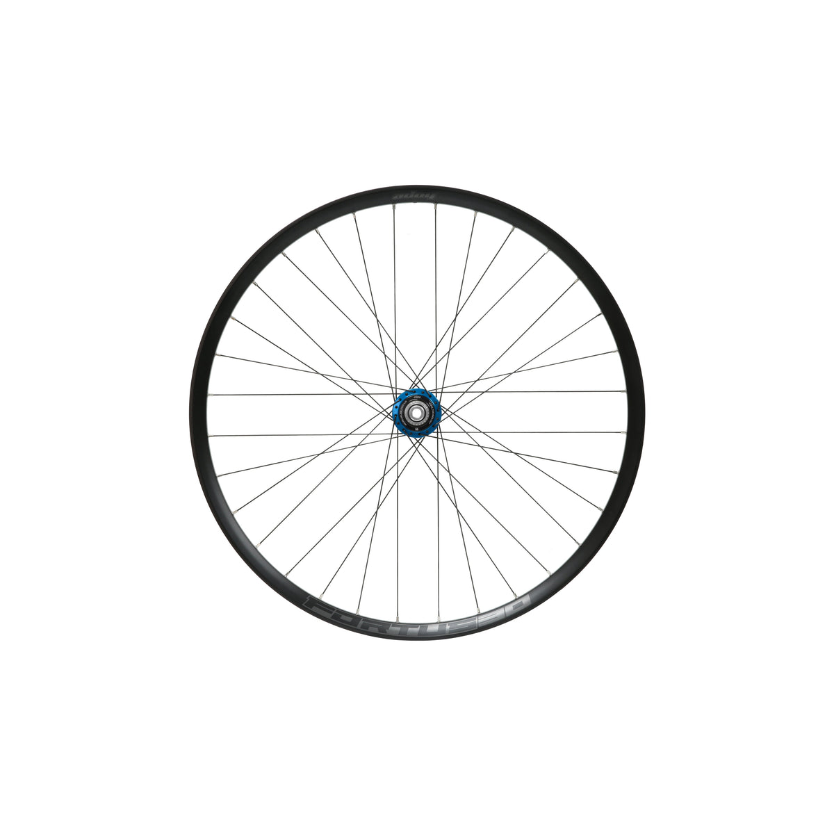 Roda traseira HOPE Fortus 30 W de 26 polegadas, cubo Pro 5 azul