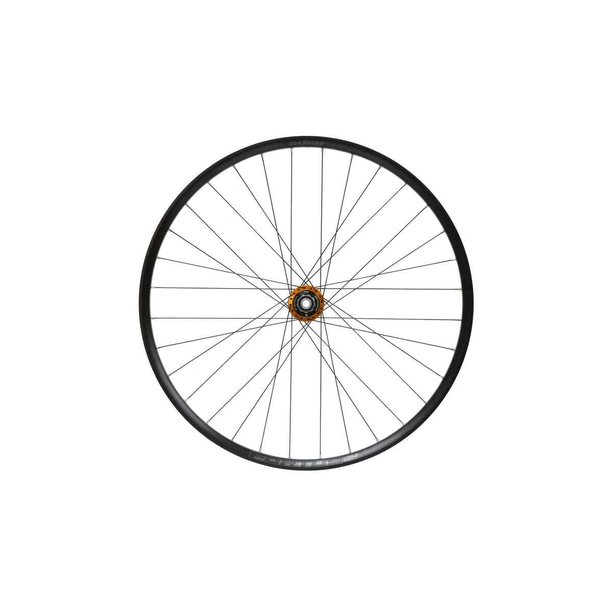 Roda traseira HOPE Fortus 30 W SC de 27,5 polegadas, cubo Pro 5 laranja