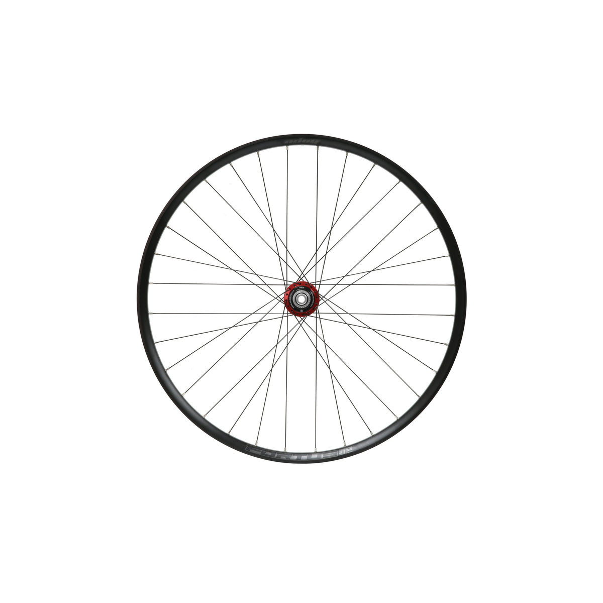 Roda traseira HOPE Fortus 30 W SC de 27,5 polegadas, cubo Pro 5 vermelho
