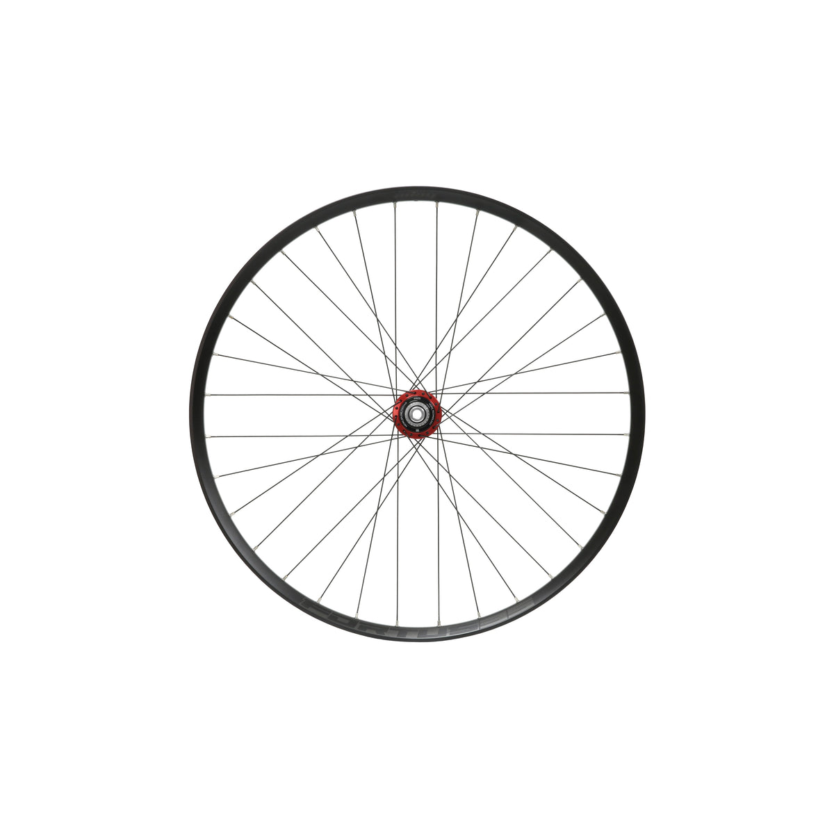 Roda traseira HOPE Fortus 35 W de 27,5 polegadas, cubo Pro 5 vermelho