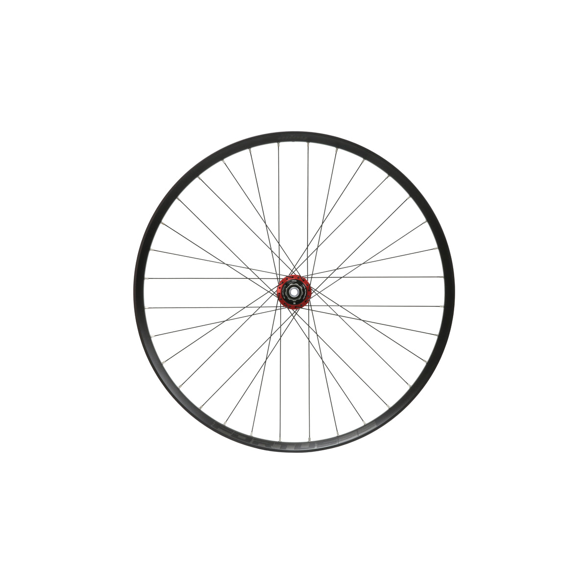 Roda traseira HOPE Fortus 35 W de 27,5 polegadas, cubo Pro 5 vermelho